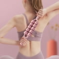 thumbnail image 4 of Bâton de Massage à Double Rangée pour la Relaxation Musculaire, Masseur de Mollets pour la Mise en Forme et le Yoga, Outil de Récupération pour les Muscles Douloureux, 4 of 6