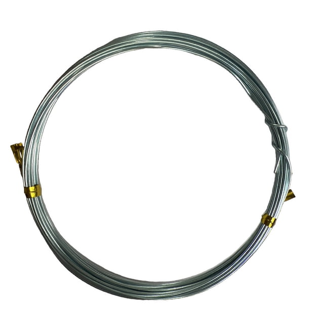 Langgg Craft Wires DIY Handicrafts Braided Thread Good Flexibility Durable Shiny Jewelry Lines Exquisite Design for Sculpturing Sliver