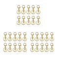 thumbnail image 2 of Ruiboury 10pack/lot Carabiners Lobster Claw For Keychain - Strong And Functional Accessories For Easy Key gold 3Set, 2 of 6
