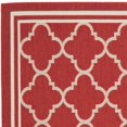 thumbnail image 5 of Safavieh Courtyard Tapis Rouge Intérieur Extérieur - Coureur 2 Pieds4 Pouces x 12 Pieds, 5 of 5