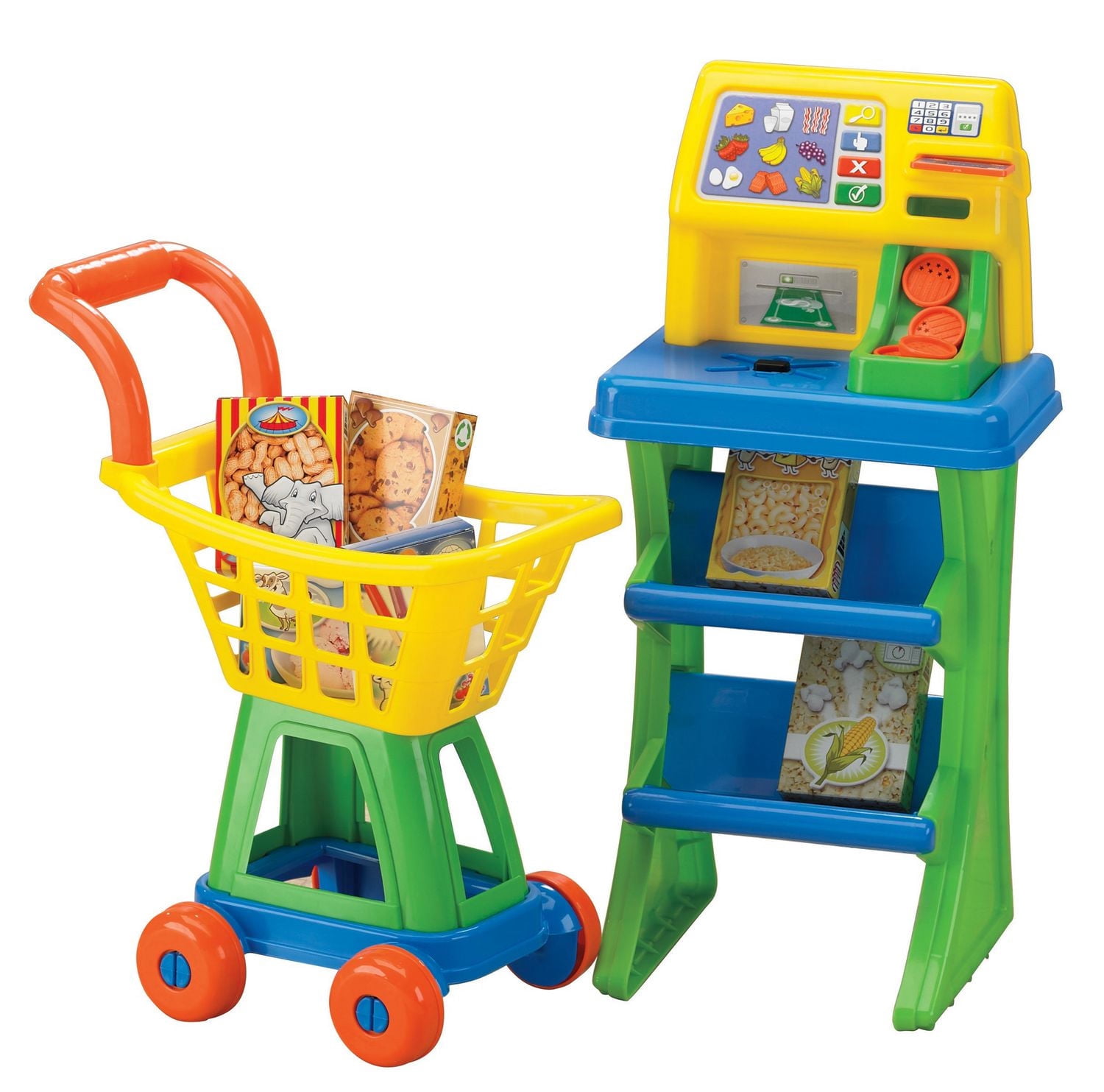 Mon Petit marché American Plastic Toys Self-Chechout Set