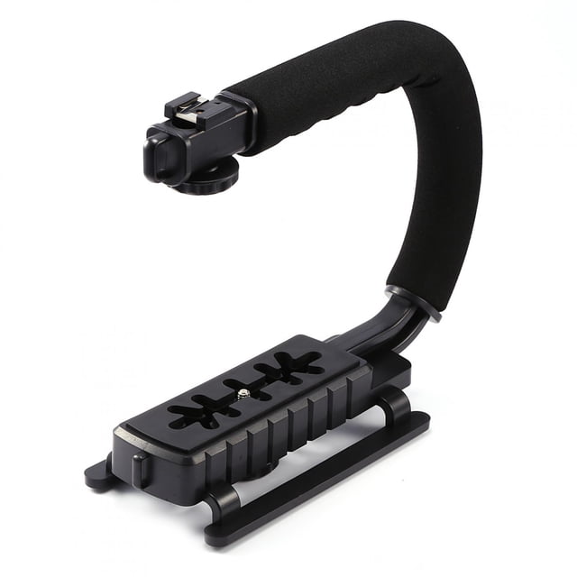 Khall Black Super Grip Video DV SLR Camera Stabilizing Handle for DSLR DV Camcorder,Grip Handle Stabilizer