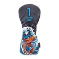 thumbnail image 4 of VONKY Golf Wood Headcover Wear Resistant Waterproof Protective Scratchproof white FW Sleeve black DR, 4 of 6