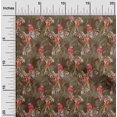 thumbnail image 2 of oneOone Polyester Spandex Dark Olive Green Fabric Tropical Leaf Craft Projects Decor Fabric Printed By The Yard 56 Inch Wide, 2 of 5