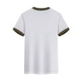 thumbnail image 3 of WEIYLL T-Shirts pour Garçons Patchwork Coloré Manches Courtes Col Rond Vêtements pour Enfants de 6-7 Ans, 3 of 9