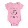 thumbnail image 1 of Body pour Bébé Garçon Fille Manches Courtes Imprimés Lettres, 1 of 6