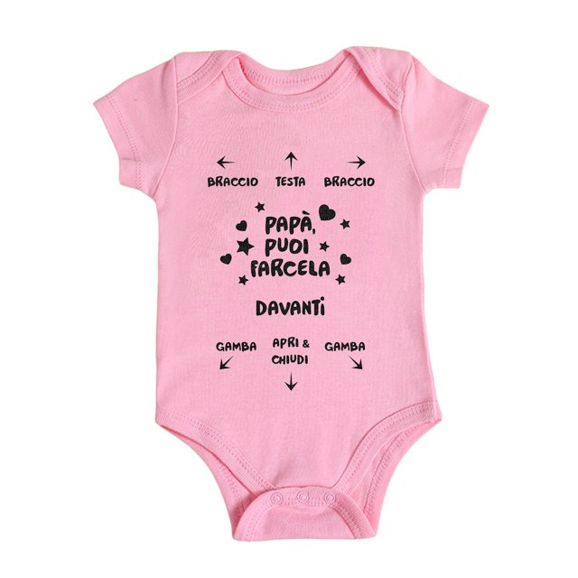 Body pour Bébé Garçon Fille Manches Courtes Imprimés Lettres