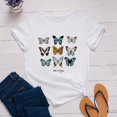 thumbnail image 1 of Babysbule T-Shirts pour Femmes en Liquidation Mode Décontractée Ample à Imprimé à Col Rond, 1 of 3