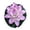 Lavender purple, variant on Flowers Home for Living Room and Entryway— Polyester for Indoor Use, 28 cm, Red