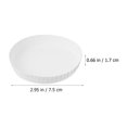 thumbnail image 3 of 200pcs Disposable Cup Covers Bar Anti Dust Cup Caps Paper Drinking Cup Lids, 3 of 8