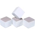 thumbnail image 1 of Set of 4 Bed Risers Furniture Risers Add 2 Inch Height,Strong Steel Support 10000 Pounds6*6*5cm, 1 of 4