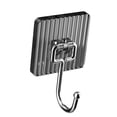 thumbnail image 3 of Adhesive Sticky Hooks, Punch Free Convenient Installation Adhesive Hanger Hooks  for Kitchen Crystal Color,Gray,Champagne,Green, 3 of 8
