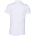 thumbnail image 3 of Adidas Womens Performance Polo, 3XL, White, 3 of 3