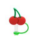 thumbnail image 1 of N01# Ensemble de 1 Pce de Couvre-Pailles Couvre-Pailles pour Protecteur de Paille Réutilisable Fruits Capuchons de Paille en Pvc Capuchons Anti-Poussière en Silicone pour Paille Paille, 1 of 7