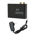 thumbnail image 2 of Extracteur de Son Stéréo, Alliage d'Aluminium HD Multimedia Interface 4K 60Hz pour Ordinateur Portable pour DVD, 2 of 8