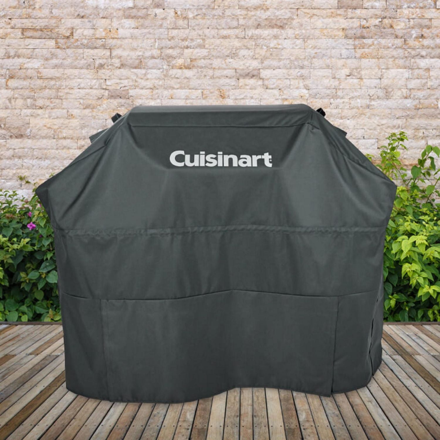 Cuisinart Heavy Duty Grey BBQ Cover, 60" X 24" X 46"