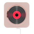 thumbnail image 1 of MEGICOT Bluetooth Portable 2600mAh Rechargeable CD Player Built-in Speakers, Wall Mountable Music Player with Dust Cover Remote Control, Support FM Radio USB Flash Micro SD AUX Play, 1 of 8