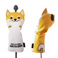 thumbnail image 4 of Durable Golf Driver Head Cover 400cc Woods Protector Headcover Fleece Lining FW Yellow, 4 of 8