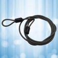 thumbnail image 4 of DYNWAVECA 2x 100cm Double Loop Cable Bike Lock Travel Luggage Suitcase Lock, 4 of 9