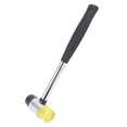 thumbnail image 4 of Rubber Hammer Double Faced Mallet Steel Pipe Handle Hand Tool for Installation RepairΦ30mm 255mm, 4 of 14