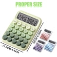 thumbnail image 3 of AKEGAMN Clearance! Standard Calculator 12 Digit Desktop Large Display And Buttons Calculator With Large LCD Display For School Home & Business Use Automatic Sleep . Pen 12-digit calculator is perfec, 3 of 8