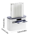 thumbnail image 3 of Distributeur de Fil Dentaire Automatique / Boîte de Fil Dentaire Intelligent avec Stockage Automatique de Fil Dentaire / Batterie & Versions Rechargeables USB / Fil Dentaire Numérique Compact / Contient 100 Cure-Dents de Fil Dentaire / 13x11.5x9cm, 3 of 9