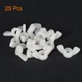 thumbnail image 3 of Unique Bargains M5 Wing Nuts Butterfly Nut Nylon  Hand Twist Tighten Fasteners White 25 Pack, 3 of 5