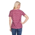 thumbnail image 3 of Iyla Women'S Printed Jacquard T-Shirt, 3 of 6