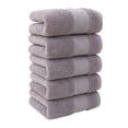 thumbnail image 2 of Fridja Ultra Soft Cotton 5 Pack Hand Towel Set 14x28 Inch, Fit for use in Beach, Bathroom, Kitchen, Gym, Spa & General Cleaning, Soft Compact & Lightweight Multi Purpose Absorbent Hand Towels, 2 of 5