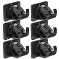 thumbnail image 1 of 6Pcs Plastic Curtain Rod Storage Holders Curtain Rod Clips Towel Rod Supports, 1 of 8