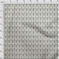 thumbnail image 2 of oneOone Silk Tabby Fabric Ikat Style Stripe Printed Craft Fabric BTY 42 Inch Wide, 2 of 3