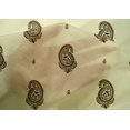 thumbnail image 4 of oneOone Cotton Silk Fabric Paisley Block Decor Fabric Printed BTY 42 Inch Wide, 4 of 4