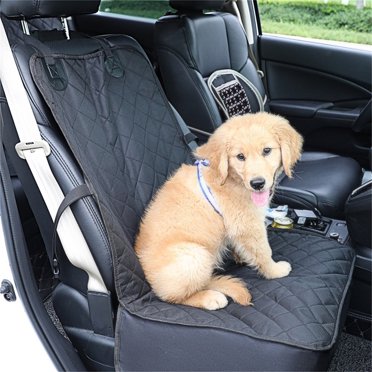 HHBEAUTY Car Front Seat Covers for Dogs, Scratch-Proof Pet Car Seat Cover Non-Slip Car Seat Protector for Dogs Bucket Seat Cover