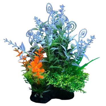 Artificial Fish Tank Grass Decorative Grass Aquarium Plant for Home Decor