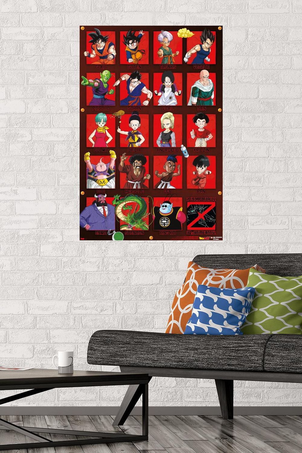 Dragon Ball Z - Anniversary Wall Poster