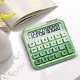 thumbnail image 4 of FHBVT Office Calculator 12-Digit LCD Calculator Flexible Candy Color Keyboard Automatic Power Saving Non-Slip Pad Home Office Financial Calculation Accounting Desk Tool Financial Planning Calculator, 4 of 6