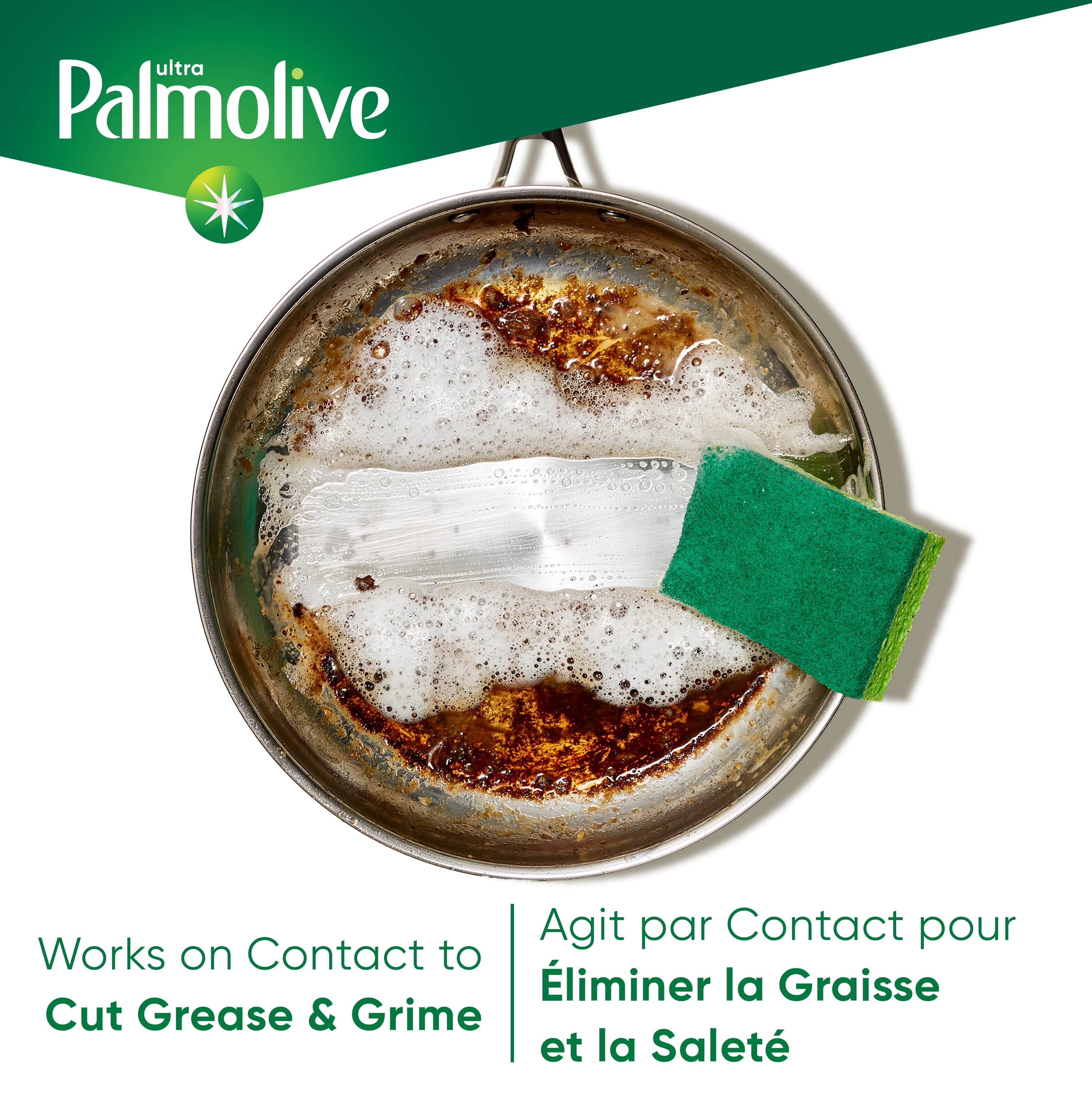 Savon à vaisselle liquide Palmolive Ultra Oxy, dégraissant puissant, 591 ml