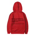 thumbnail image 5 of PMVFHDE Chandails en Molleton à Col Rond pour Filles, Chandail à Capuchon à Manches Longues, Sweat à Capuche Graphique, Pulls Mignons pour Enfants, Vêtements pour Filles Rouge, 150, 5 of 5