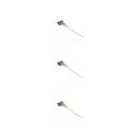 thumbnail image 3 of yingyy Model Railway Lamp Outdoor 1:87 Scale Streetlight Building LED Park Light Garden Yard Building Layout Decorations Type B Green 3Set, 3 of 6