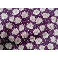 thumbnail image 4 of oneOone Cotton Poplin Purple Fabric Florals Sewing Craft Projects Fabric Prints By Yard 56 Inch Wide, 4 of 4