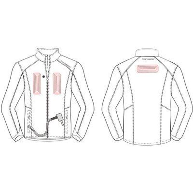 Tourmaster Veste Chauffante à Piles pour Femmes Synergy 7.4 Volts TG