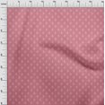 thumbnail image 4 of oneOone Rayon Pink Fabric Retro Socks Sewing Material Print Fabric By The Yard 56 Inch Wide, 4 of 5