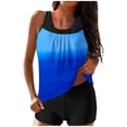 thumbnail image 3 of Sentmoon Modest Swimwear High Cut Bathing Suits Tummy Control Push Up High Waist with Print Oversized Women Swimsuits Summer Beach Essentials for Family for Confidence and Comfort, 3 of 6