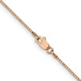 thumbnail image 4 of Chaîne de Liaison Boîte 0.9mm en Or Rose 14K, 4 of 5