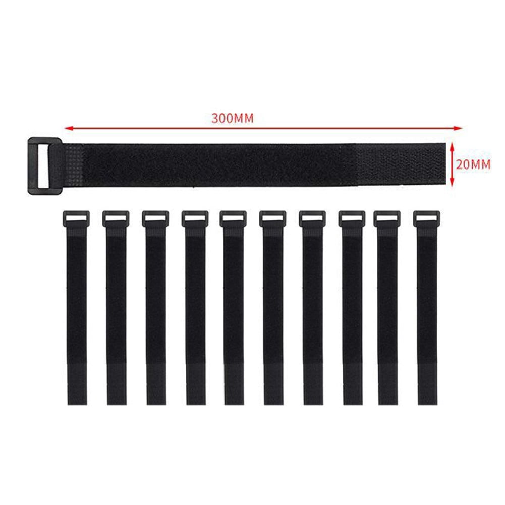 Yimiti 10 Pcs Sangles de Fixation pour Filet de But de Soccer Soccer, Filets de Placement de Soccer, Sangles, 20*300 mm