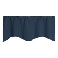 thumbnail image 1 of veasfak Curtain Valance Kitchen Cafe Curtains Kitchen Curtain Panel Easter Dark Blue, 1 of 7