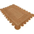 thumbnail image 3 of Handmade Braided Natural Farmhouse Jute Scalloped Rugs , Home Décor Natural Jute Rugs & Carpet Size , 2 x 3 Feet ( 60 cm x 90 cm )Rectangle, 3 of 3