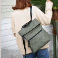 thumbnail image 4 of Lady Backpack Large Capacity Fashion School Bookbag Shoulder Bag with Clutch Bag, 4 of 5