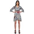 thumbnail image 1 of Moomaya Peignoirs Imprimés pour Femmes Peignoir Kimono Doux Tenue de Nuit Peignoir d'Été, 1 of 5