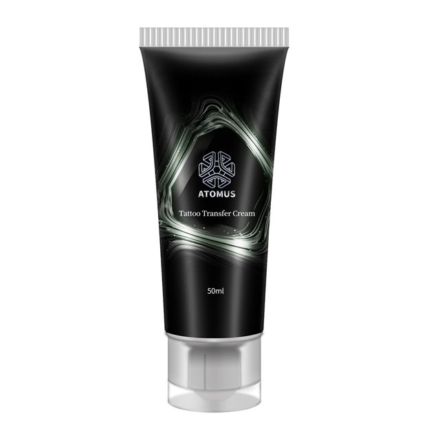 Baohd Gel de Tatouage Professionnel Grande Étanchéité avec Couvercle Rotatif Pâte Transparente Exquise Bonne Absorption Gelée d'Impression pour la Peau